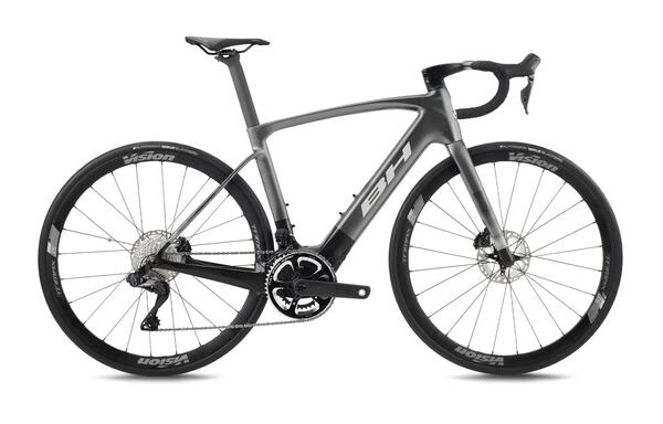 BH Bicicleta eléctrica carretera Bh Irs1 Carbon 1.6 (2026)gris-negro