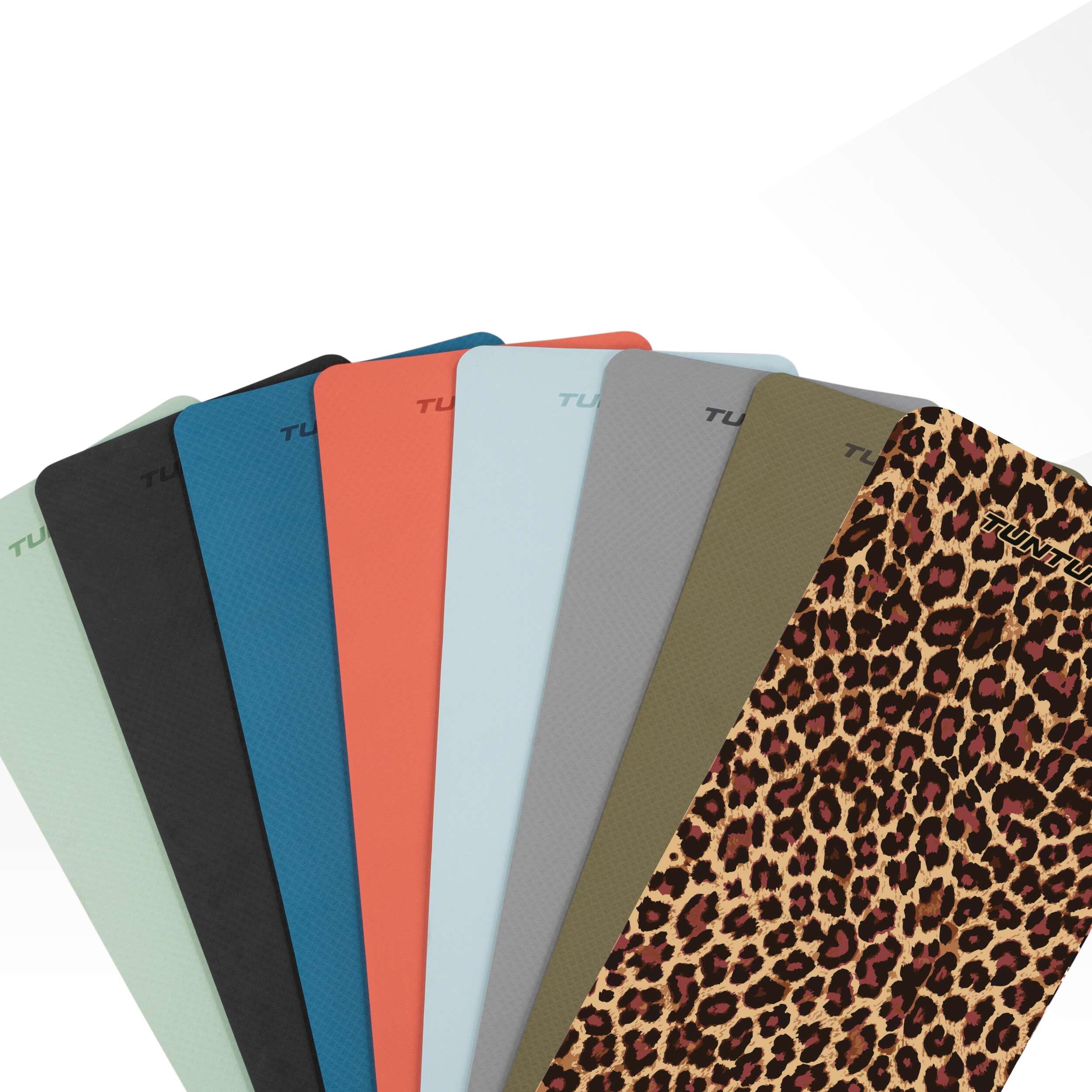 Tappetino Yoga TPE 8mm – Fitness – Sport – 183x61x0,8 cm – Leopardato 7/7