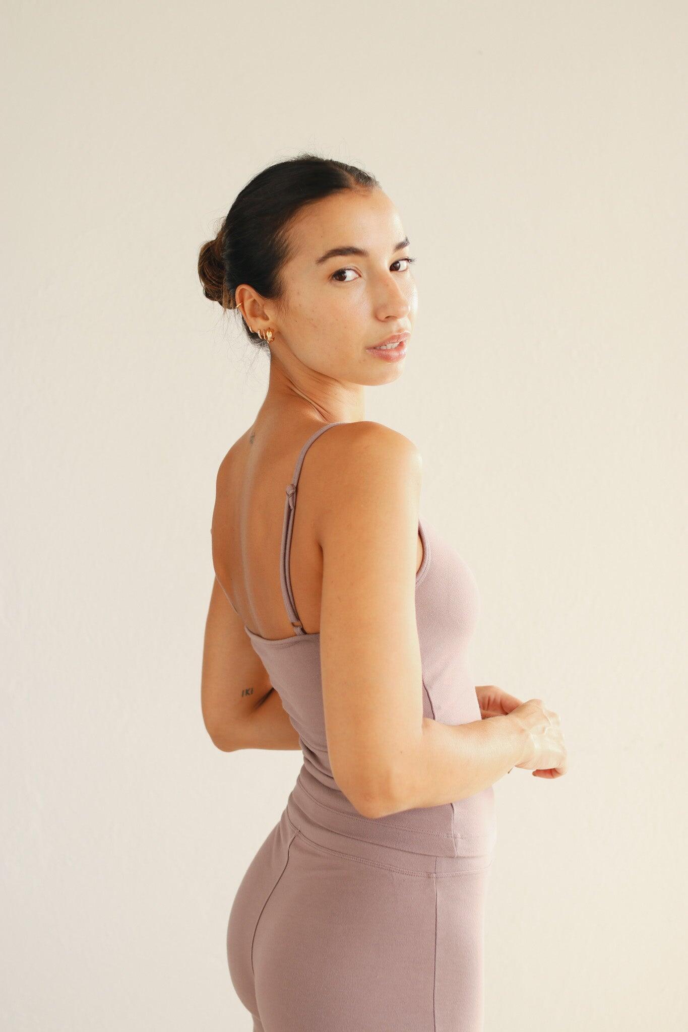 Top Esencial algodón - Malva 2/5