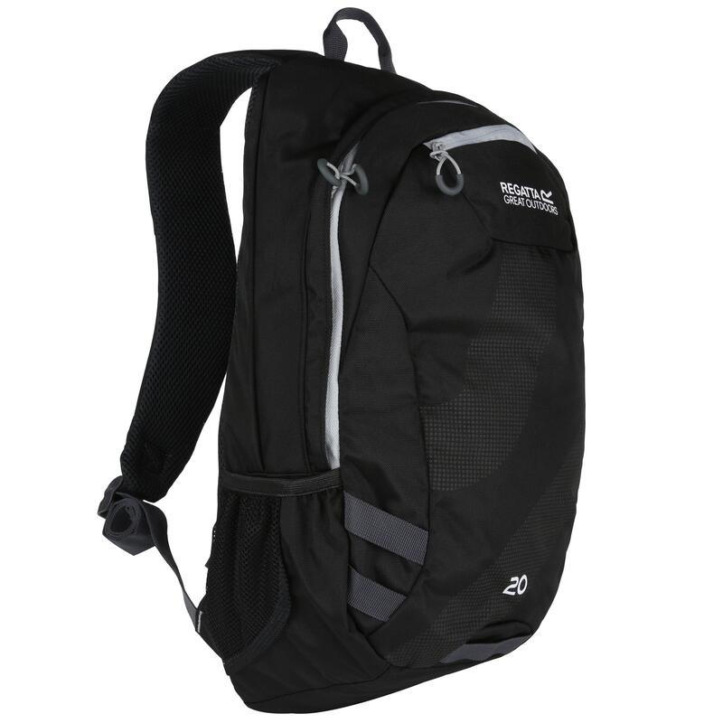 Mochila 20L Great Outdoors Brize II Preto / Aço Claro