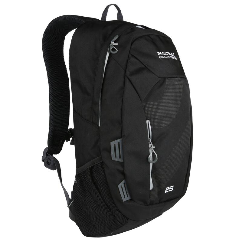 Regatta Light Steel Black 25 Litre Altorock II Rucksack Backpack