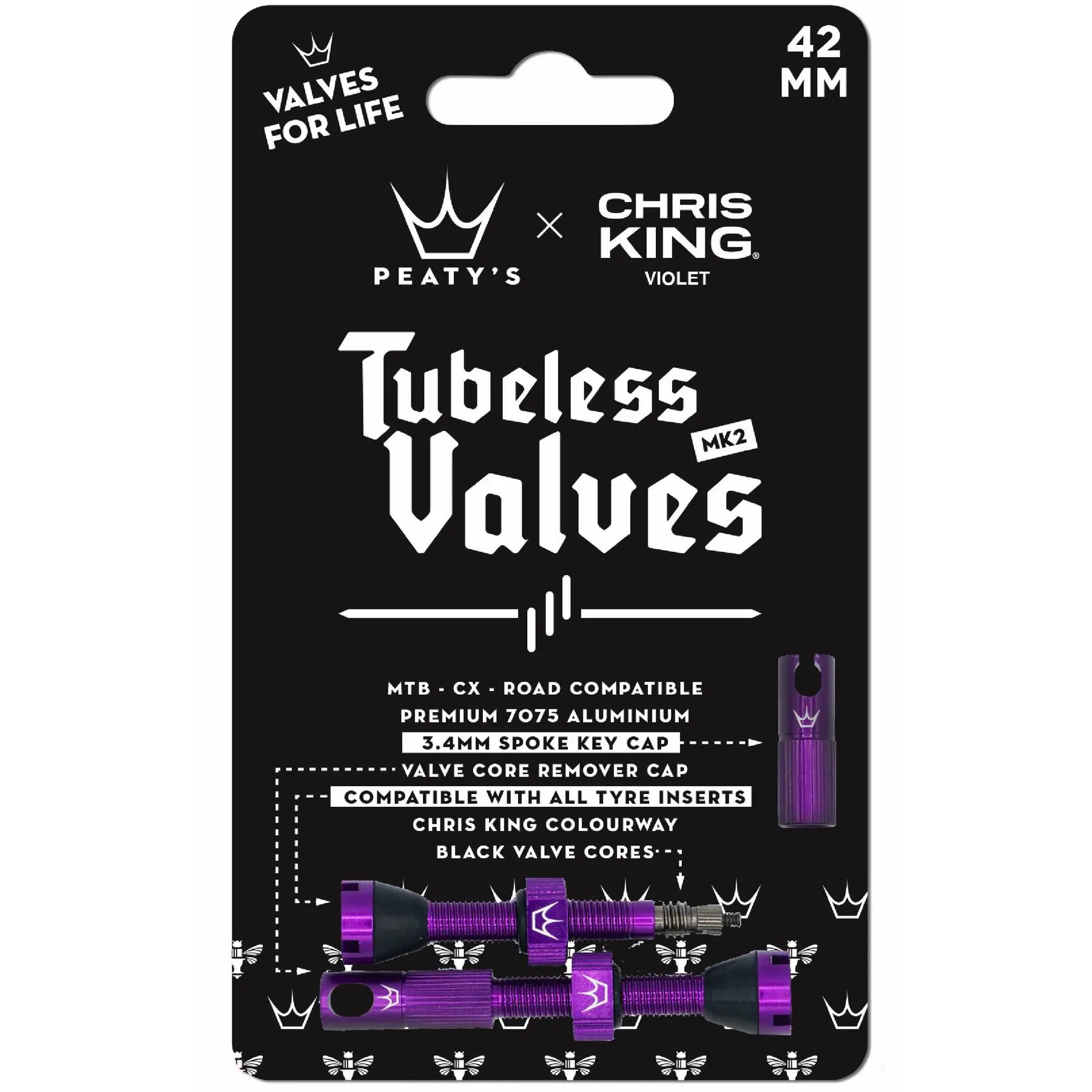Valve tubless Peaty's MK2 Chris King 3/5