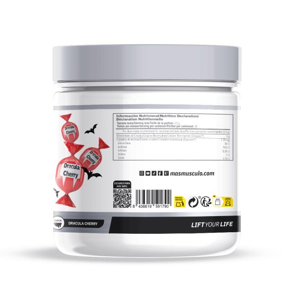 Créatine Creapure - 300g Dracula Cherry de MASmusculo 3/6