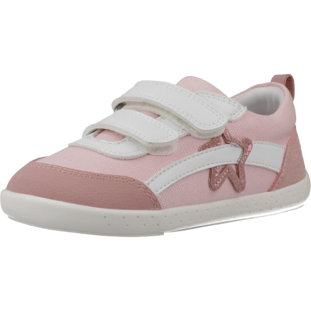 Zapatillas Barefoot Bebé Garvalín 262336D Rosas Cierre Adherente