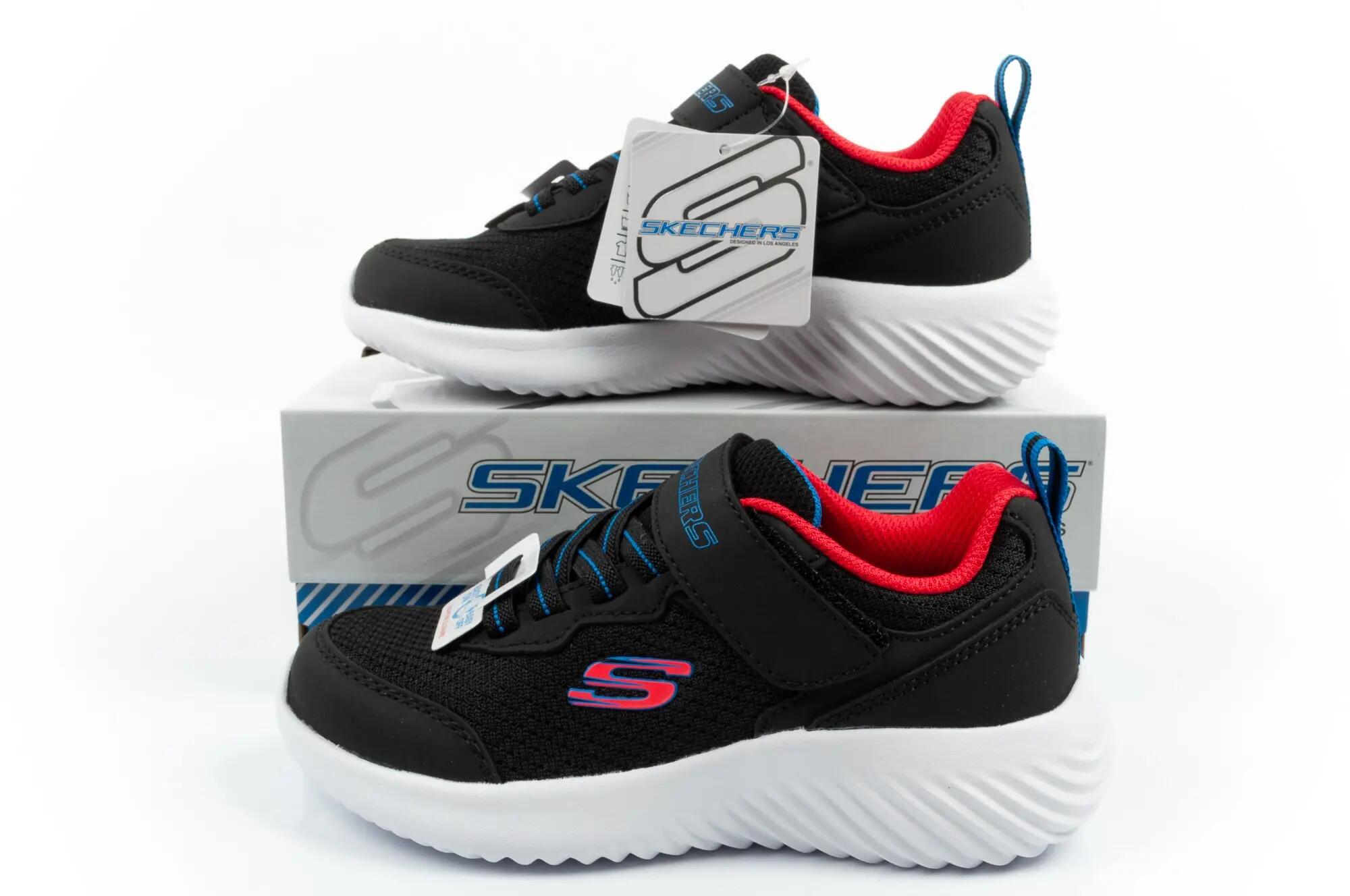 Zapatillas Deportivas Niños Skechers Techrox Negras Ligeras 7/7