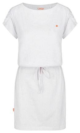 Robe courte femme Loap à épaules tombantes