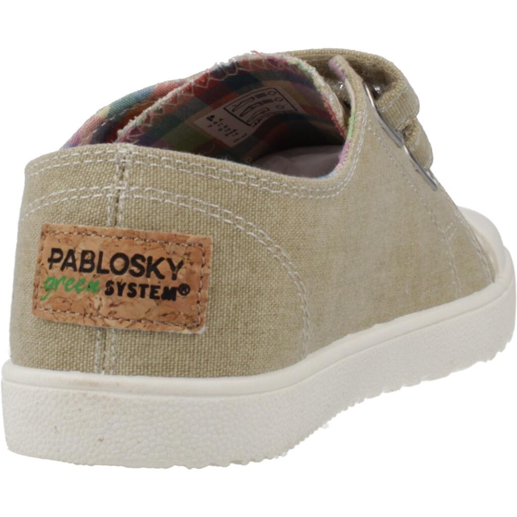 Ténis Pablosky Modelo 980130p Cor Bege 3/6