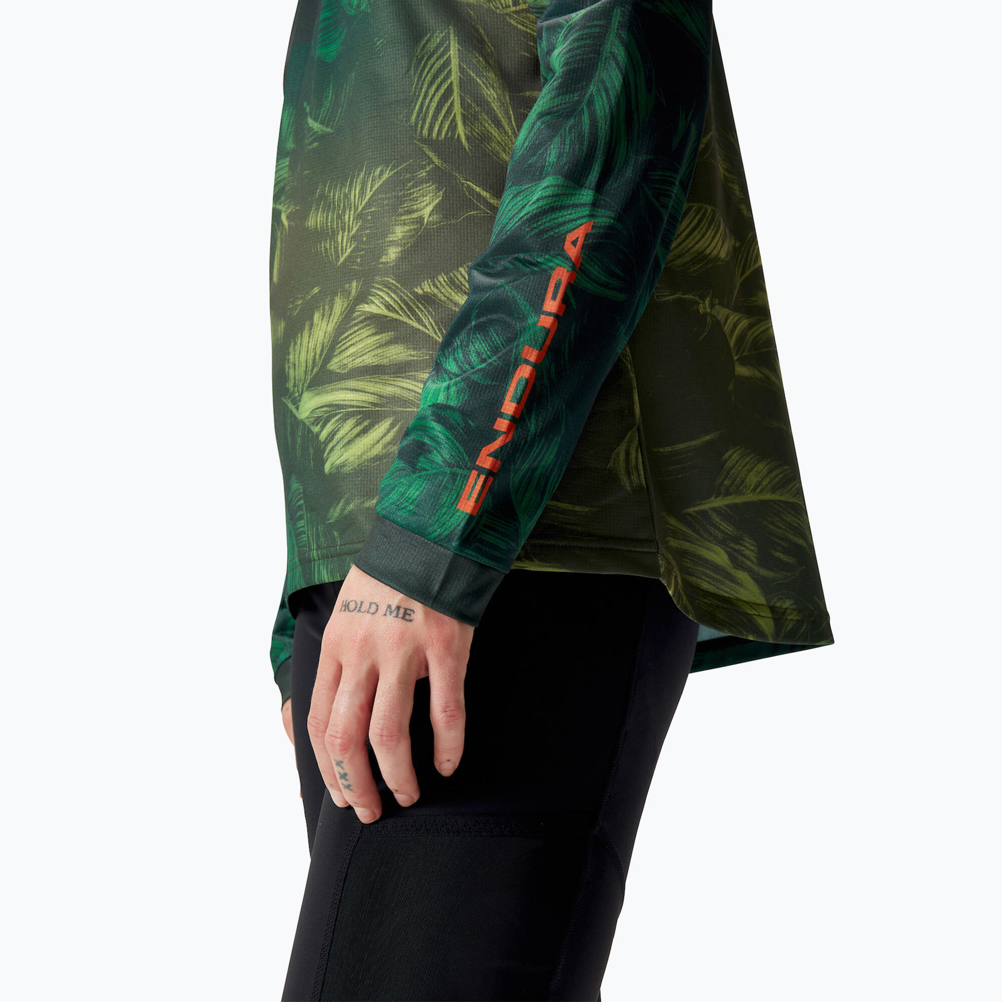 Endura Damen Langarmtrikot Tropical LTD Grün 7/7