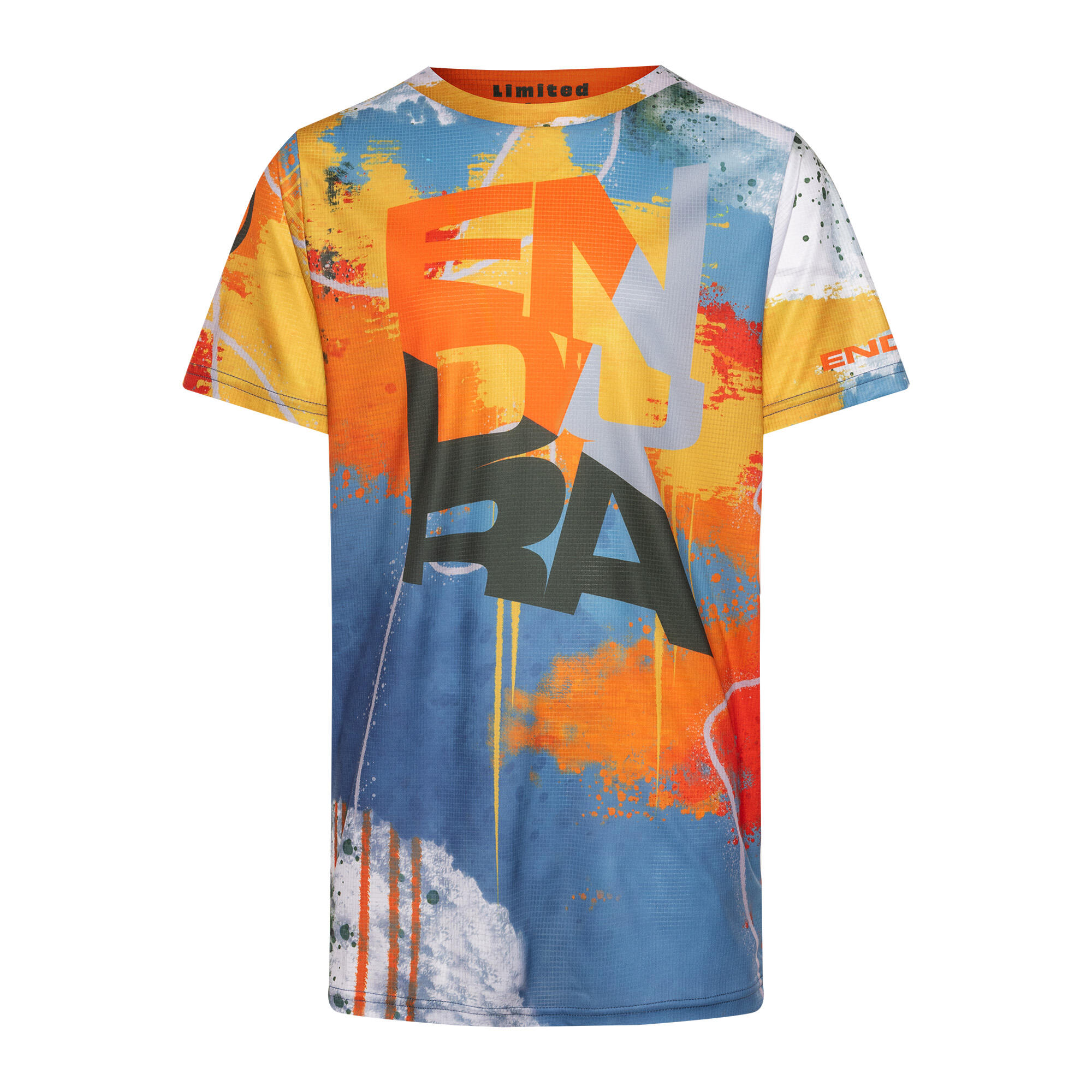 T-Shirt Enfant Endura SingleTrack Core Jaune 5/5