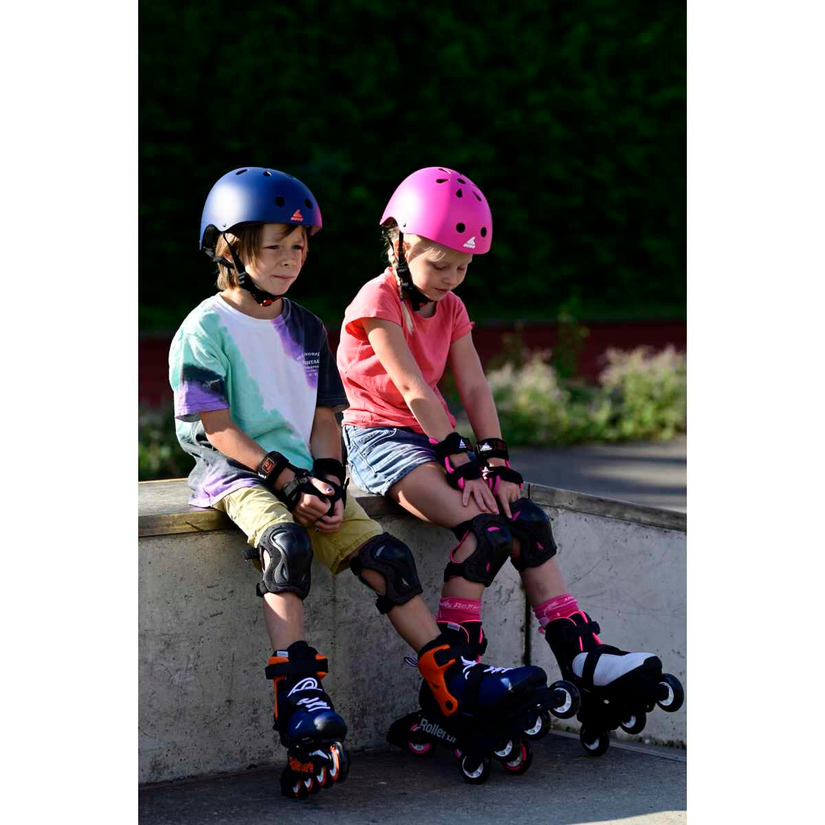 Zestaw ochraniaczy dla dzieci Rollerblade Skate Gear Junior 3 Pack Black 2022 6/7