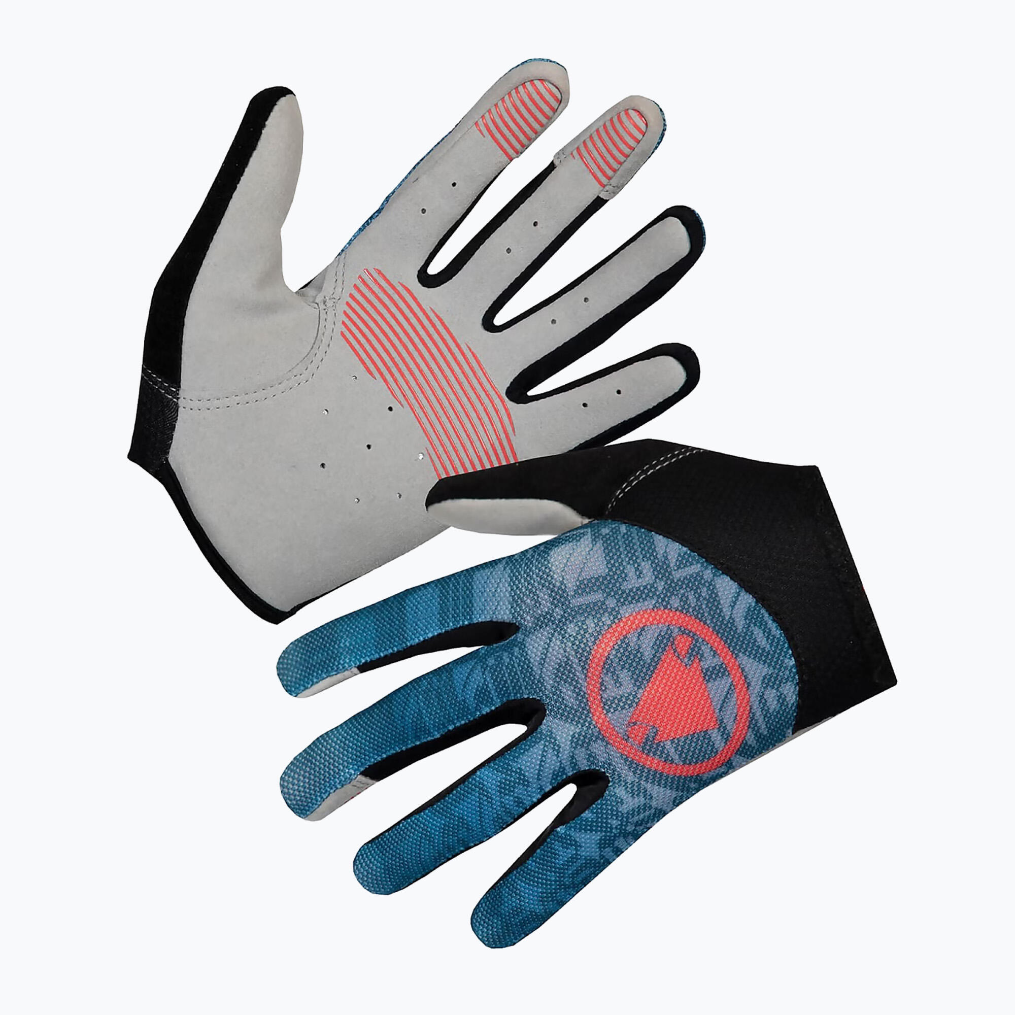 Gants Longs Endura Hummvee Lite Icon Femme Myrtille Bleu 5/7
