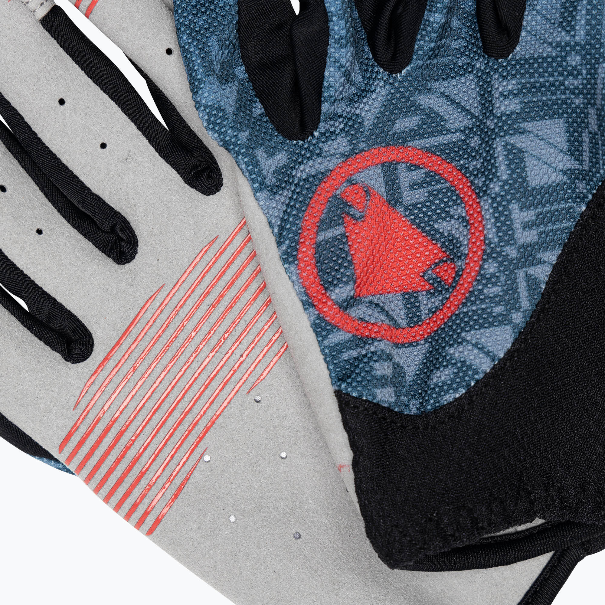 Gants Longs Endura Hummvee Lite Icon Femme Myrtille Bleu 4/7