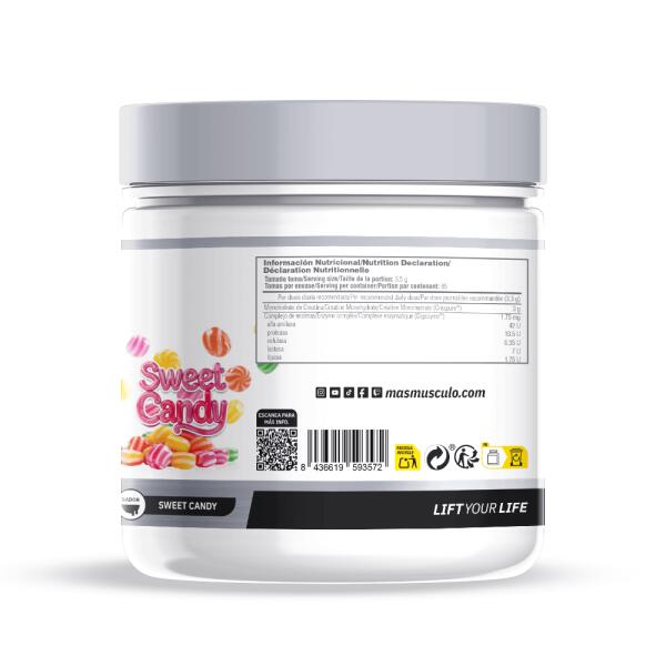 Créatine Creapure - 300g Sweet Candy de MASmusculo 3/6