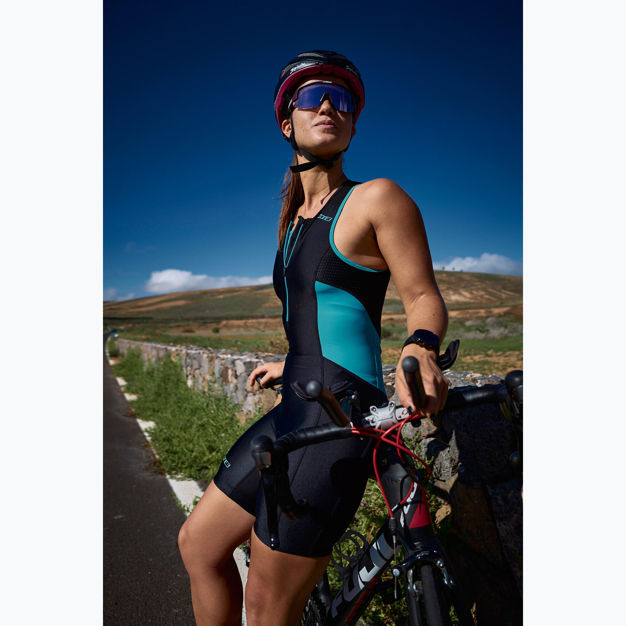 Mono de triatlón para mujer ZONE3 Activate Trisuit 6/7