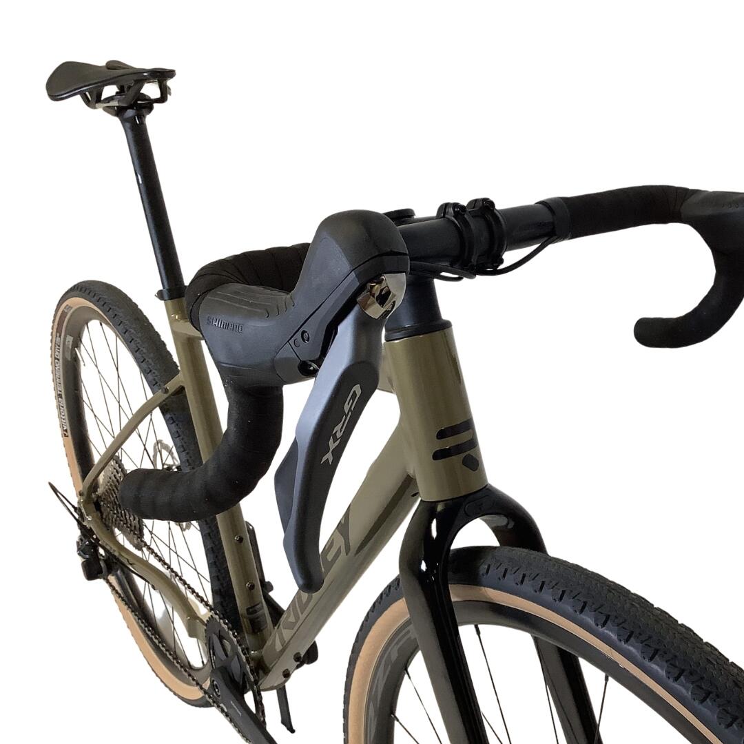 Second Life - Vélo gravel Ridley Kanzo Adventure Alu GRX 11v, taille S, vert. 3/5