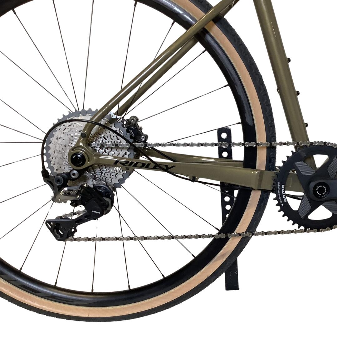 Second Life - Vélo gravel Ridley Kanzo Adventure Alu GRX 11v, taille S, vert. 2/5