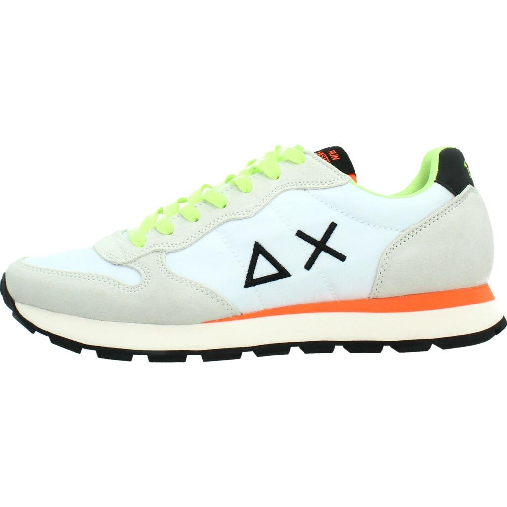Chaussure de randonnée Baskets Homme SUN68 TOM FLUO Blan 2/5