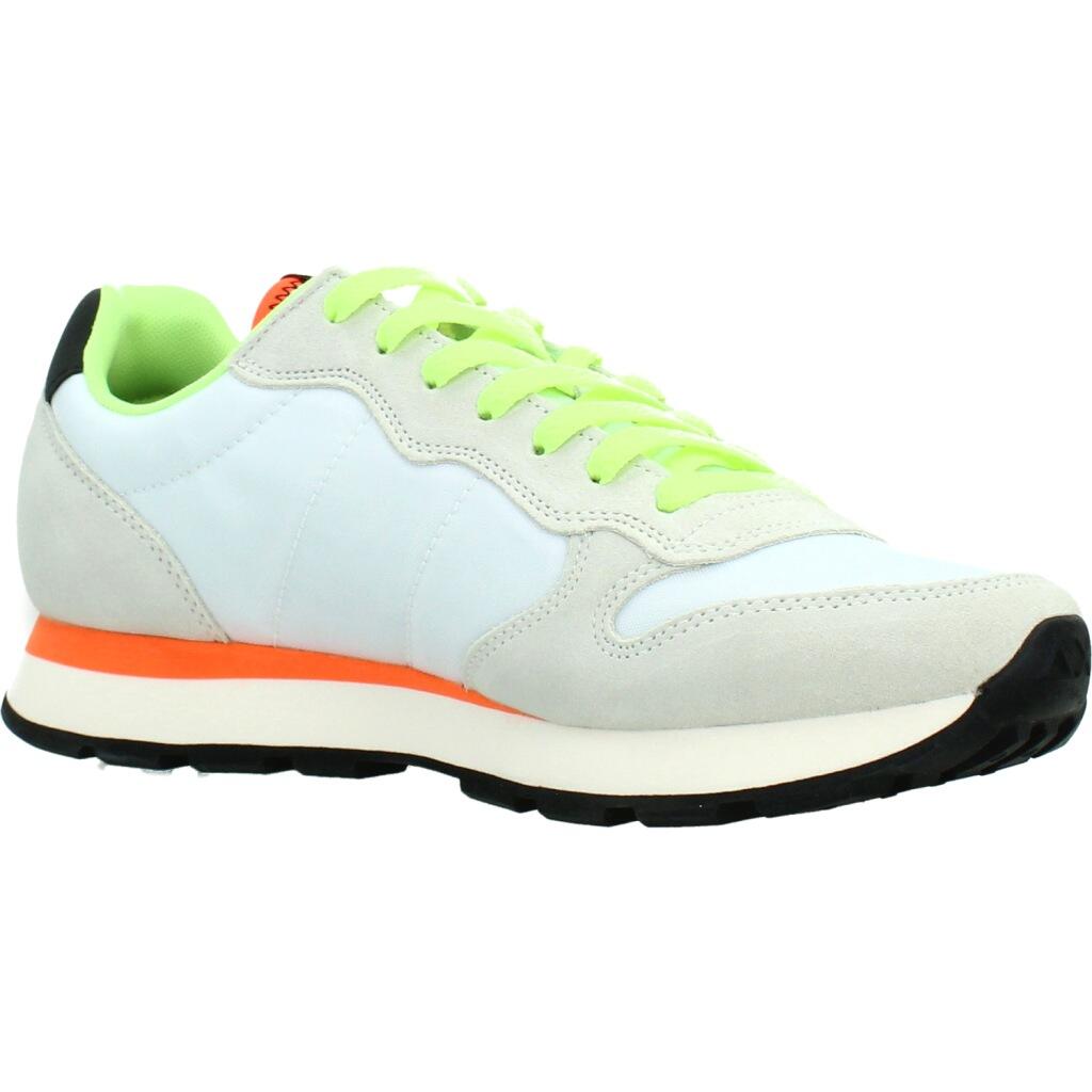 Chaussure de randonnée Baskets Homme SUN68 TOM FLUO Blan 5/5