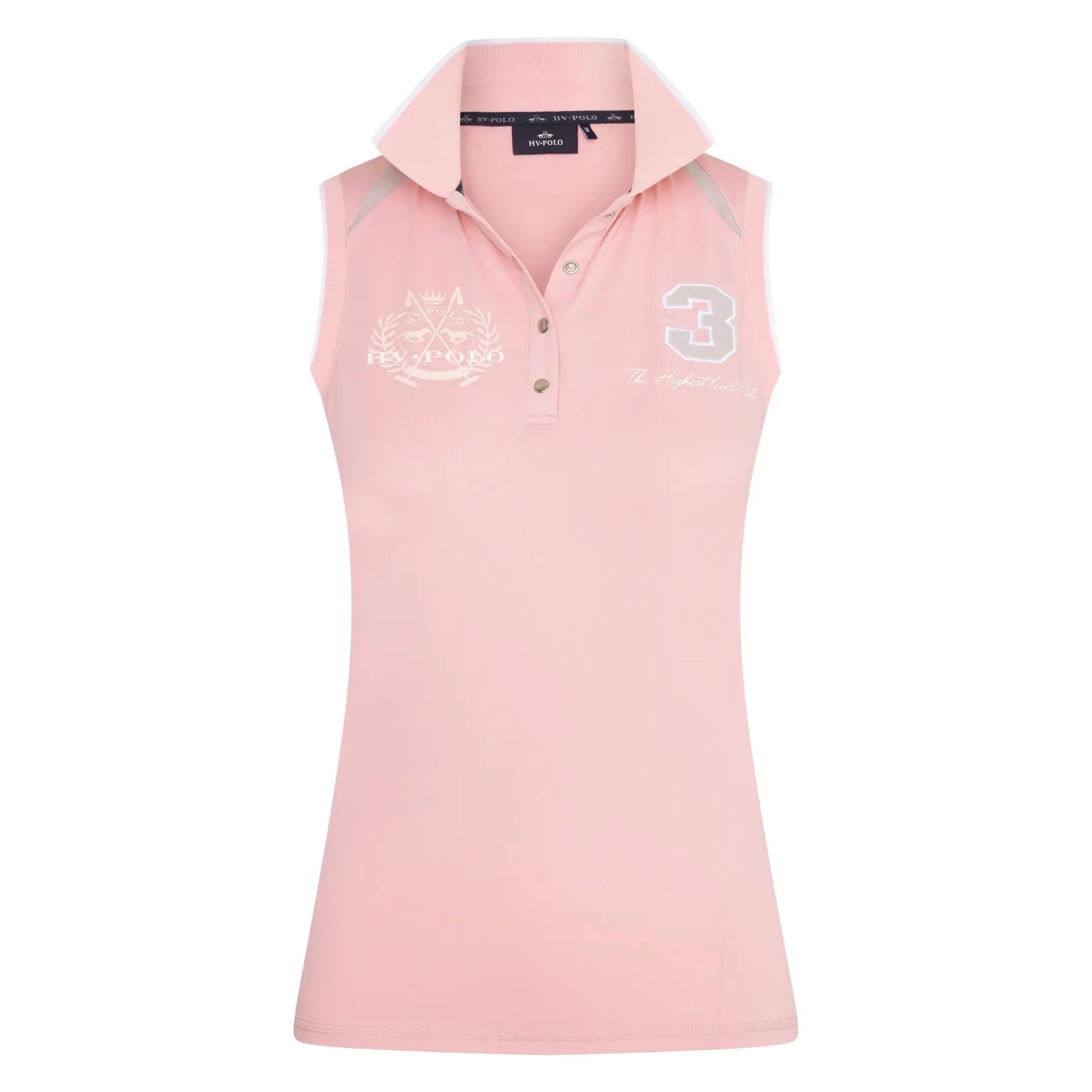 Polo da equitazione senza maniche da donna HV Polo Favouritas Tech 1/2