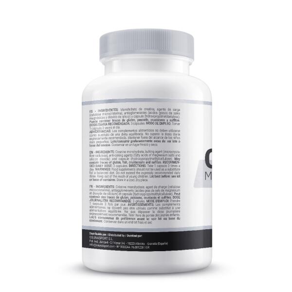 Creatine 200 mesh 3g - 120 vegetable capsules de MASmusculo 2/5
