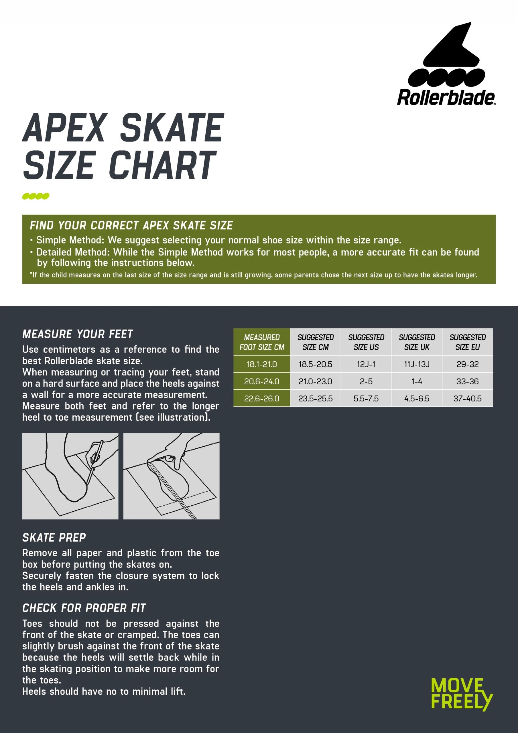 Patins em Linha para crianças Rollerblade Apex 3WD 7/7