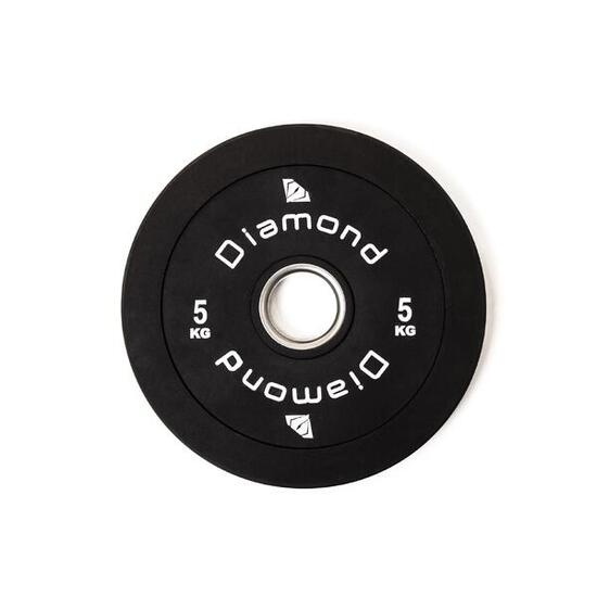 Diamond【Disco Olimpico Multipresa Professionale TPU 4 Maniglie】Pesi Gommati