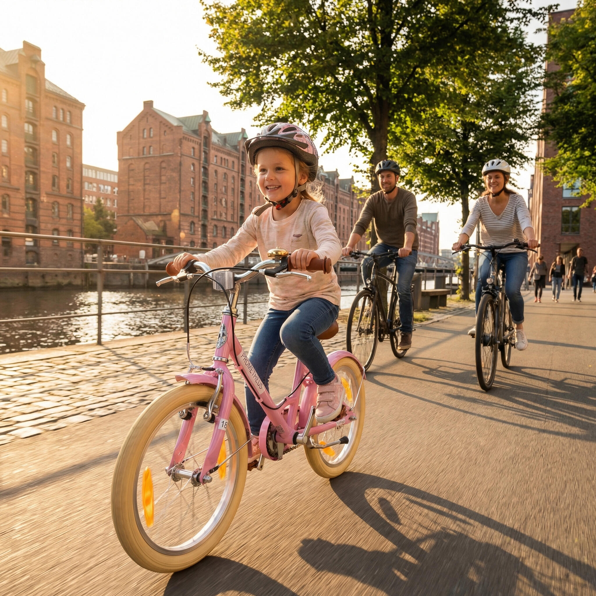 Vélo enfant 18 pouces dès 6 ans – Rétro/Vintage, frein V-Brake & béquille 2/8