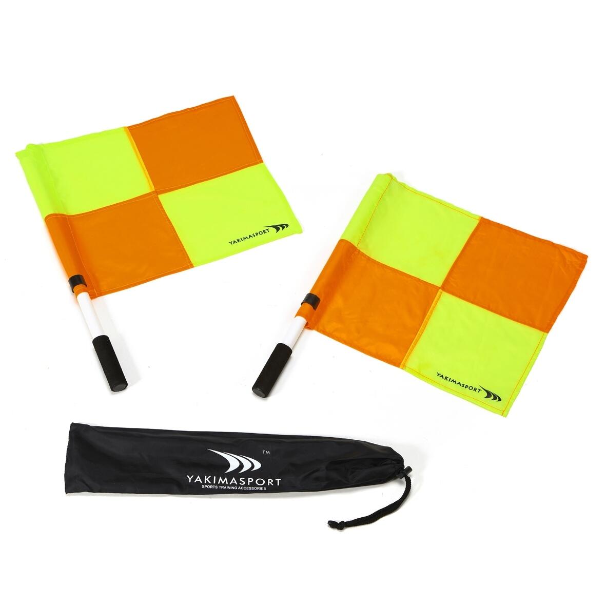 YAKIMASPORT Praporky pro rozhodčí 2 kusy