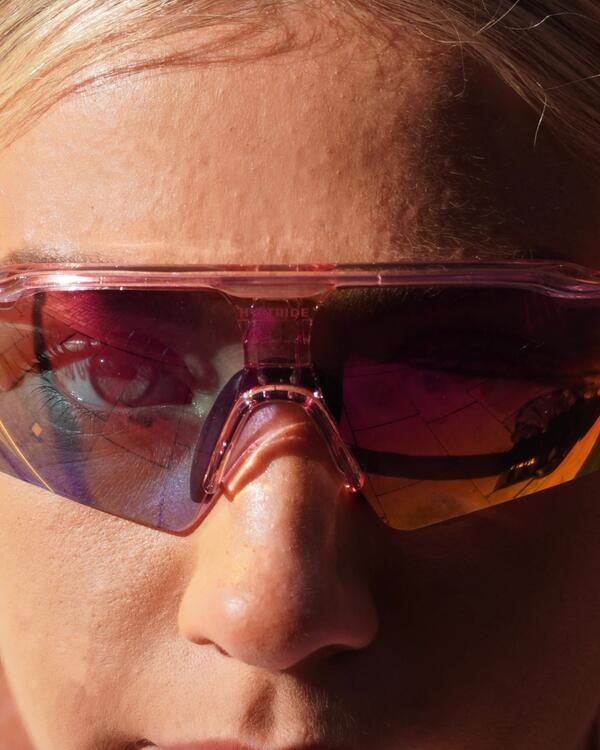 Lunettes - course et vélo - adultes - photochromiques - Speed Pro - rose 3/7