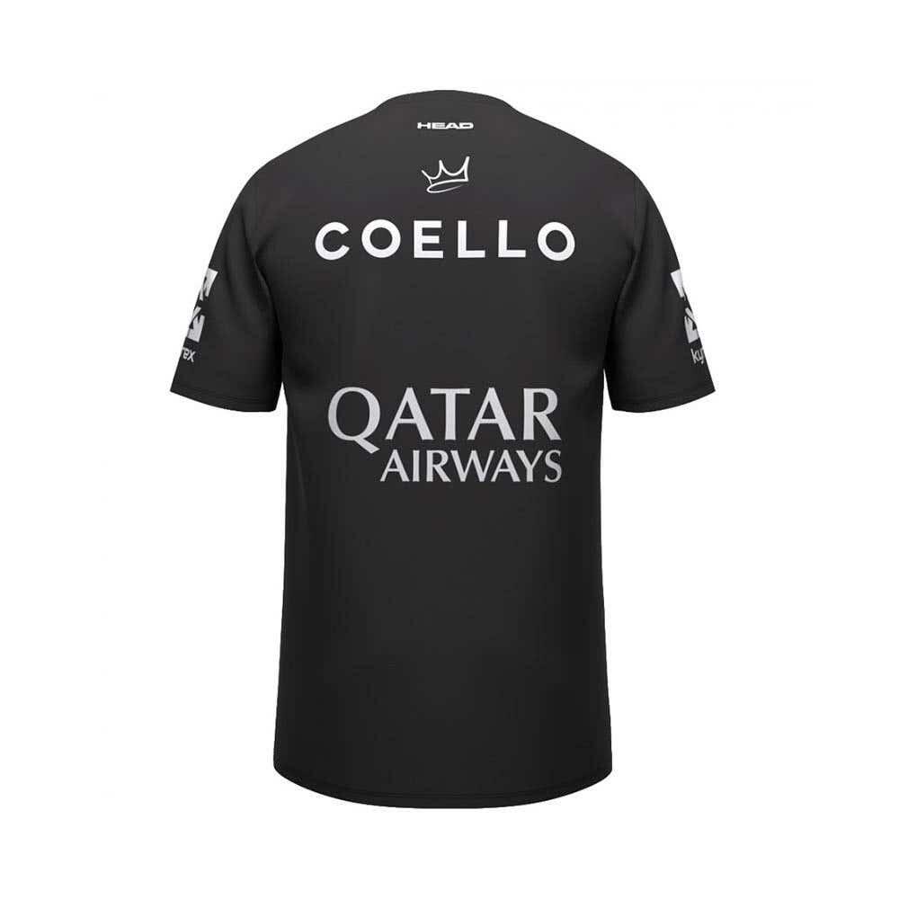 HEAD ARTURO COELLO Black SS26 (Camiseta Oficial) 2/7