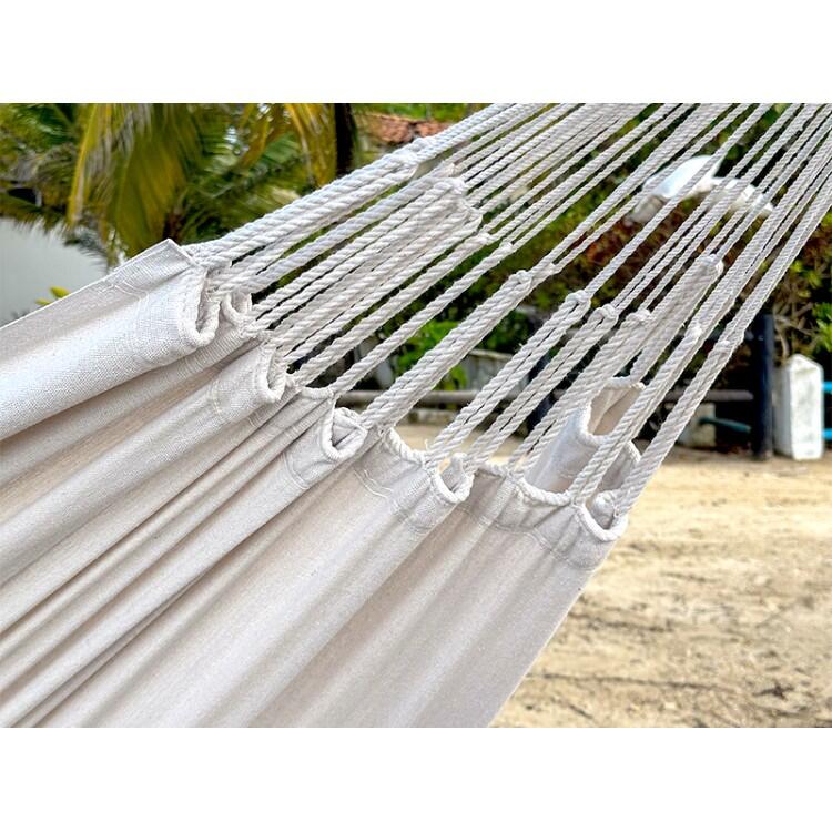 Tropical Hamac - Rede de Algodão Reciclado L cru 4/5