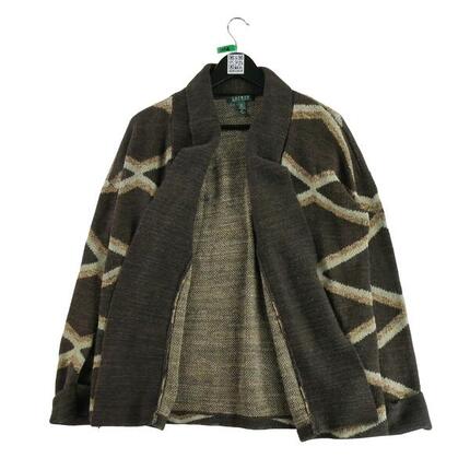 Gilet Femme en lin Marron