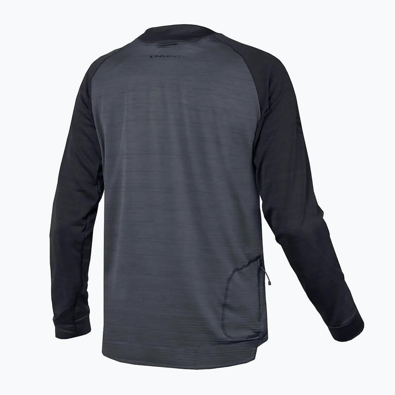 Bluză termică cu mânecă lungă pentru bărbați Endura Singletrack Fleece