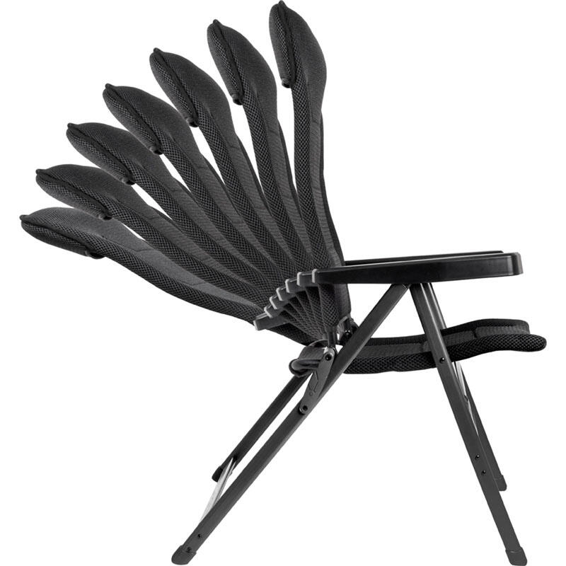 Brunner Sedia Pieghevole Aravel Vitachic L in Alluminio e 3Durafeel 3/7