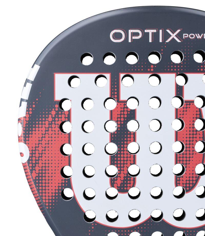 WILSON Raquete de Padel Adulto – Optix V2 Power Red 5/7