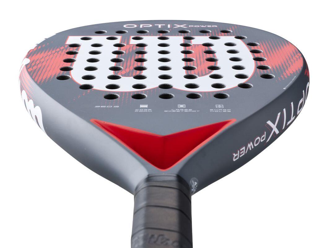 WILSON Raquete de Padel Adulto – Optix V2 Power Red 4/7