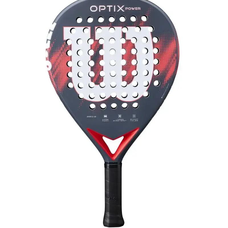 Wilson Optix V2 Power Padel Racket - Red - 2026