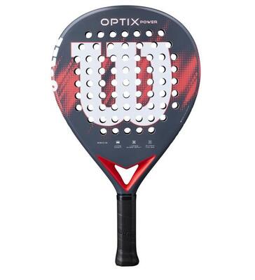Wilson padelracket volwassenen – optix v2 power red
