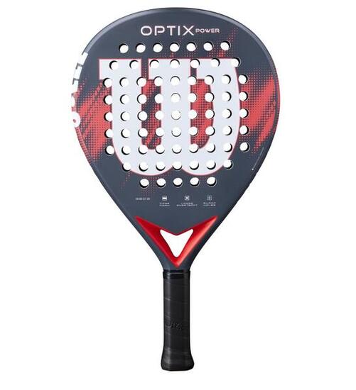 WILSON Racchetta da Padel Adulto – Optix V2 Power Red