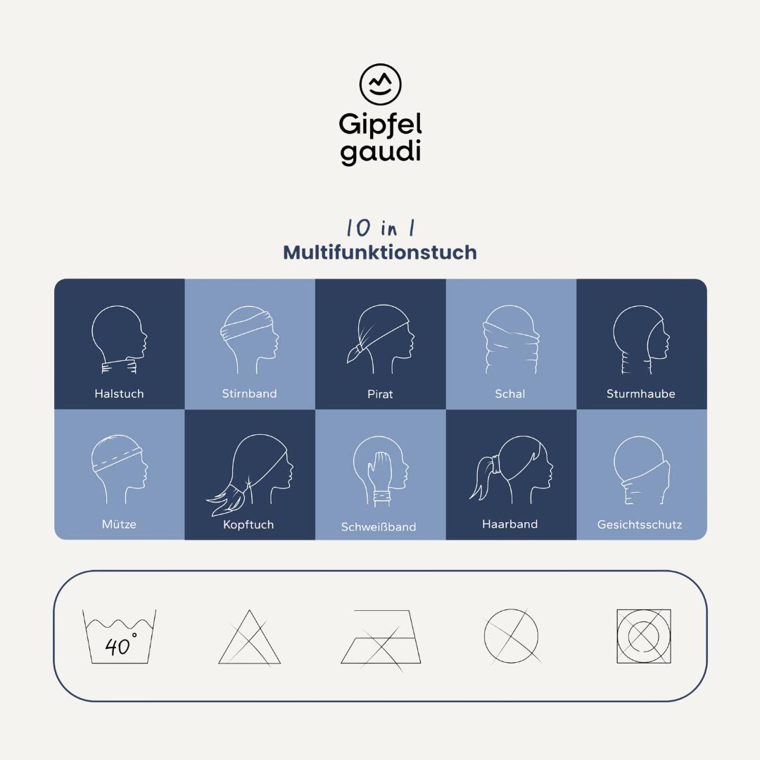 Multifunktionstuch – Atmungsaktives & elastisches Schlauchtuch 6/8