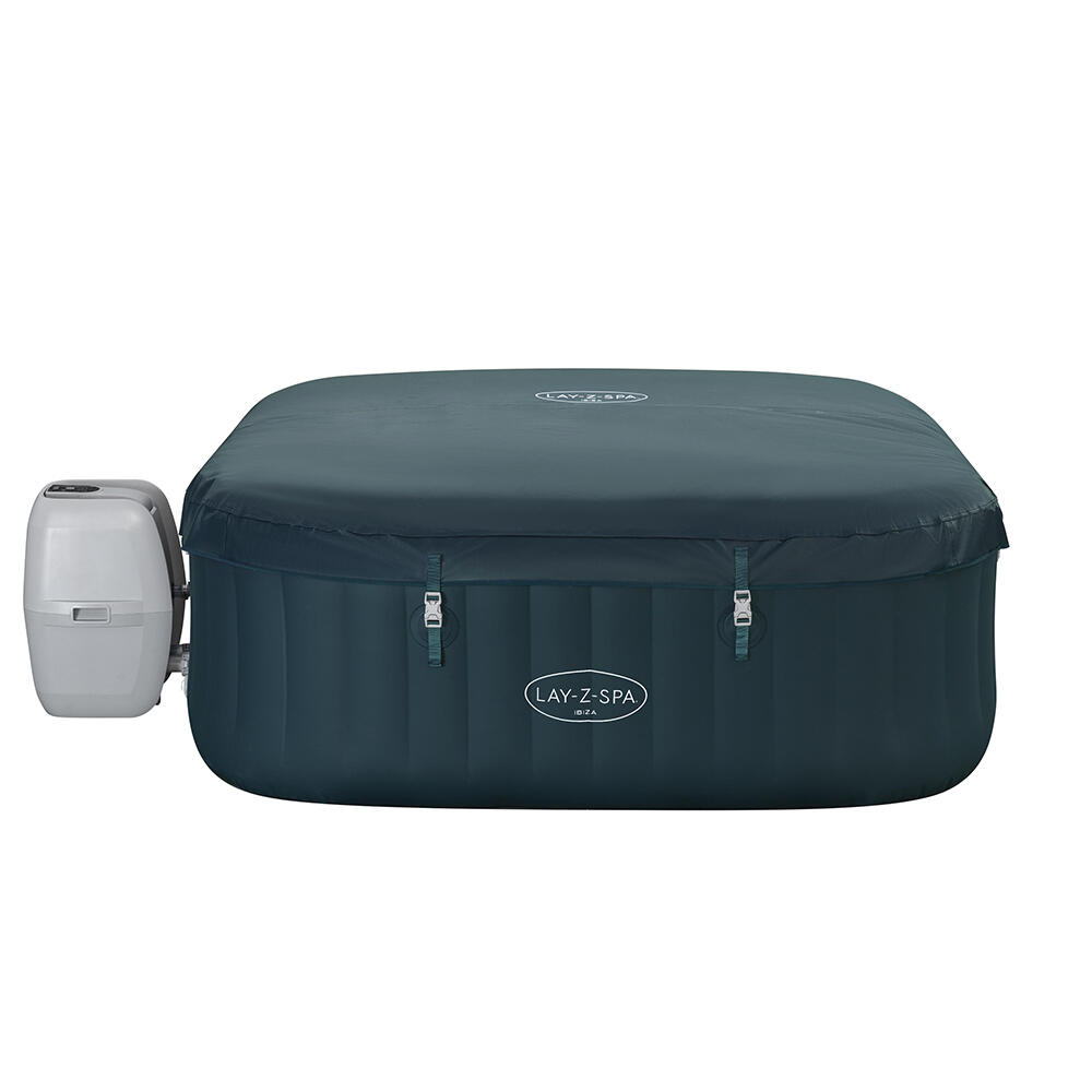 Lay-Z-Spa Ibiza, aufblasbarer, energieeffizienter AirJetWhirlpool 180 x 180 x 66 2/7