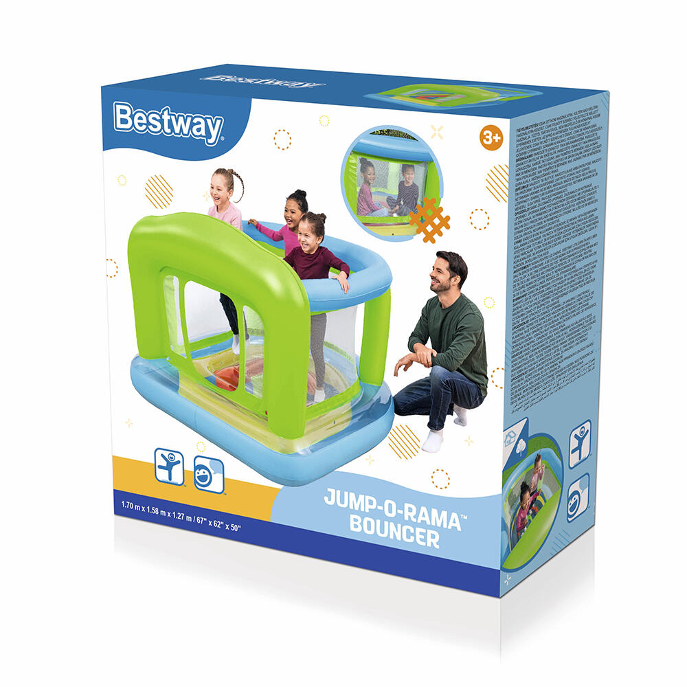 Bestway Jump-O-Rama Inflatable Bounce Ho use 170 cm x 158 cm x 127 cm 3/7
