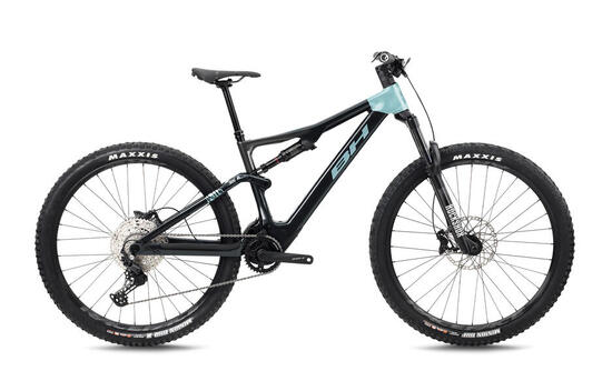 Bicicleta eléctrica Bh Ilynx Trail Carbon 8.5 Azul-verde