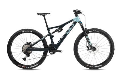 Bicicleta eléctrica Bh Ilynx Trail Carbon 8.7 (2026)azul-verde