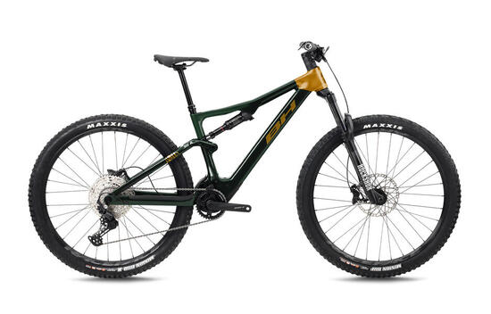 Bicicleta eléctrica Bh Ilynx Trail Carbon 8.5 Azul-verde