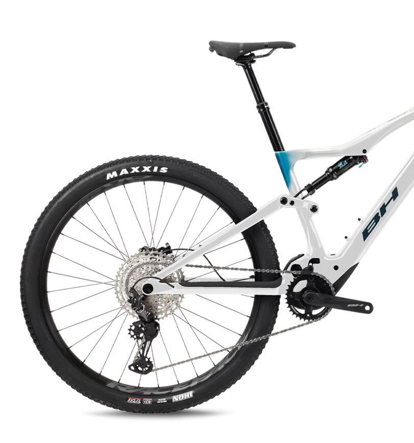 Bicicleta eléctrica Bh Ilynx Race Carbon 7.7 blanco-verde 3/3