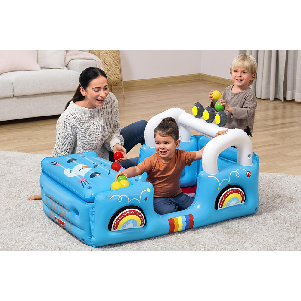 Fisher-Price Smilin' Safari Inflatable B all Pit with 25 Balls 117 x 76 x 61 cm 7/7