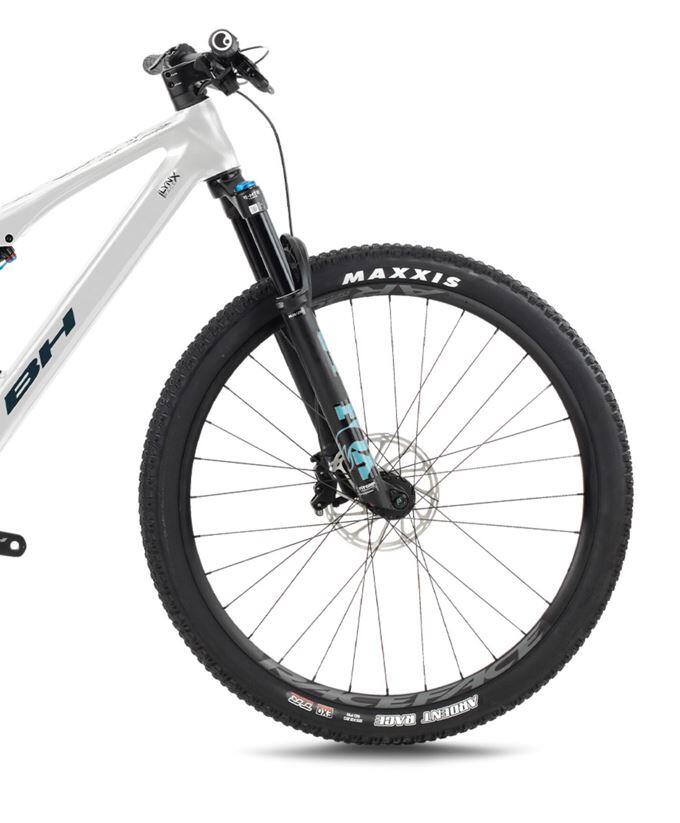 Bicicleta eléctrica Bh Ilynx Race Carbon 7.7 blanco-verde 2/3
