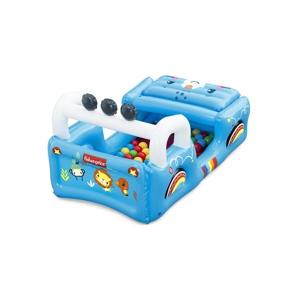 Fisher-Price Smilin' Safari Inflatable B all Pit with 25 Balls 117 x 76 x 61 cm 4/7