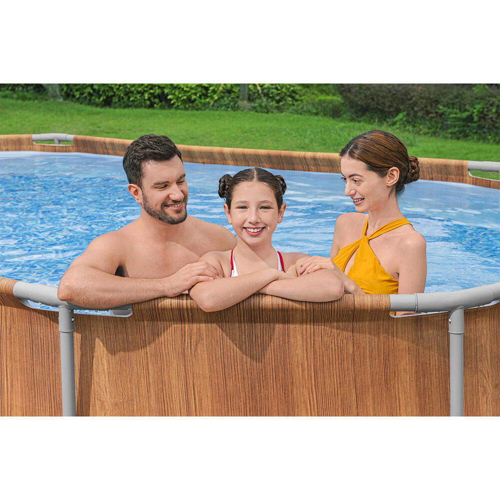 Bestway Power Steel Comfort Jet Series A bove Ground Pool Set 610x366x122 cm 6/7